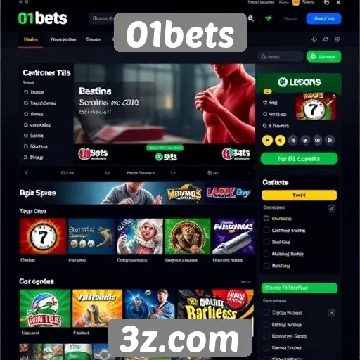 Experiência do usuário no site 01bets