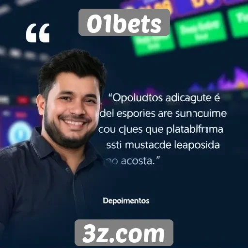 Depoimentos de usuários sobre o 01bets